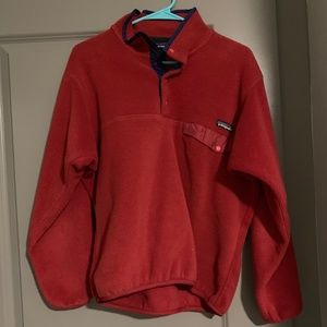 Cozy Red Patagonia Fleece